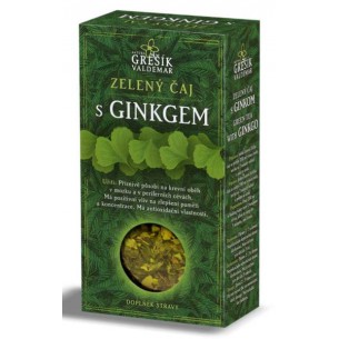 Zelený čaj s ginkgem
